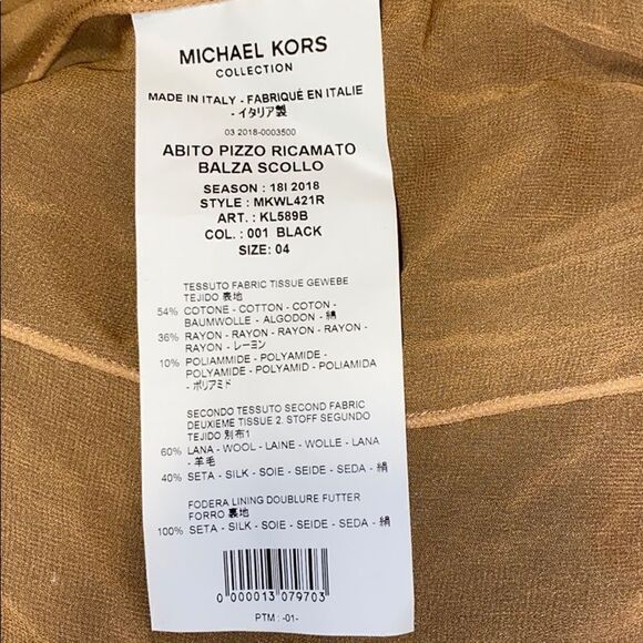 Michael Kors Collection 2018 Cocktail Dress - Picture 16 of 16